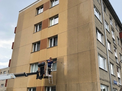 Survepesu / Fassaadipesu